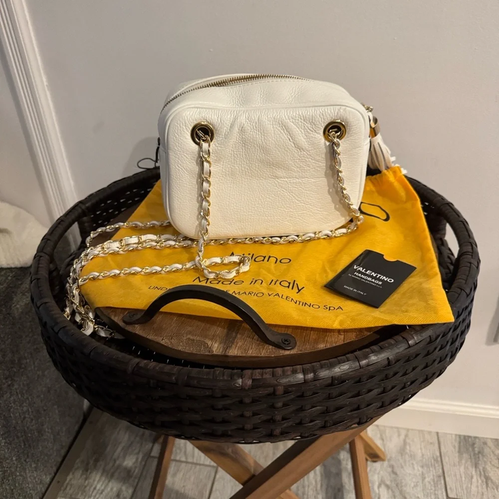 Valentino - Mini Dalila Dollaro Leather Crossbody Bag - Picture 2 of 7